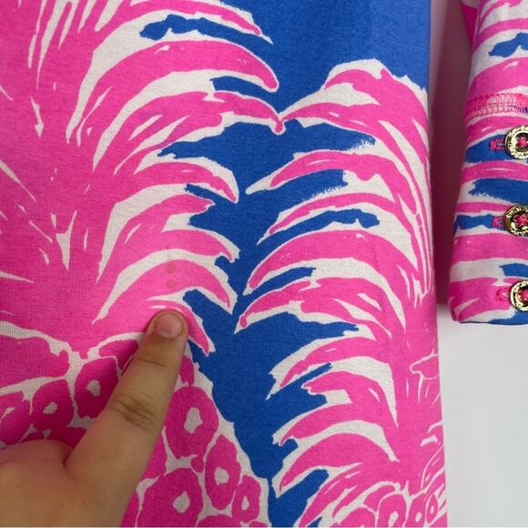 Lily Pulitzer Blue Haven Pineapples mini dress size XXS - Picture 9 of 16